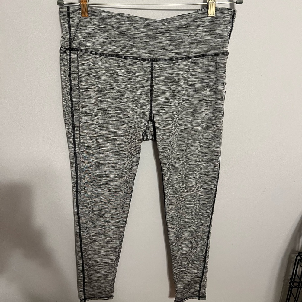Athleta Heathered Gray Leggings